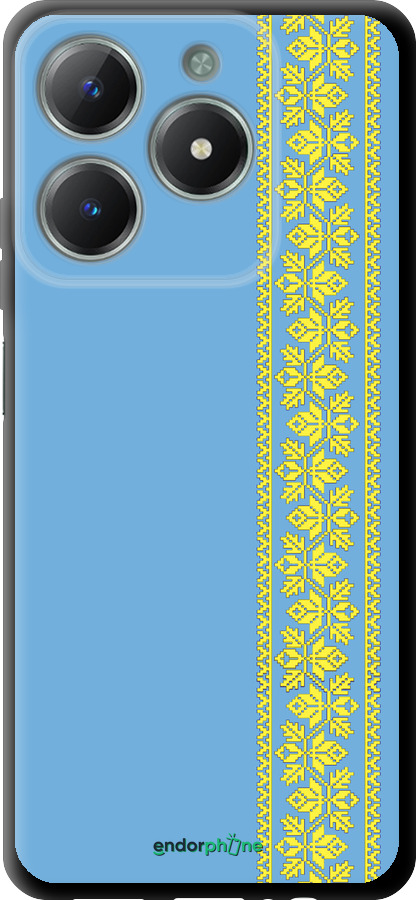 TPU чехол Вышиванка 33 для Realme C61 - 602b-3781 изображение 