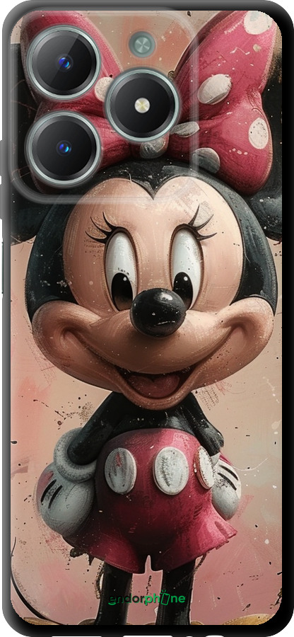 TPU чехол Minnie Mouse для Realme C61 - 6054b-3781 изображение 