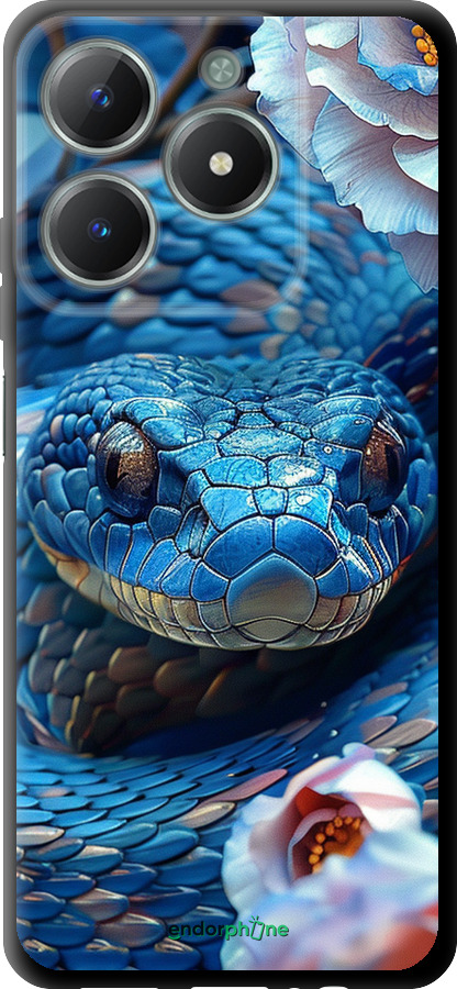 TPU чехол Blue Snake для Realme C61 - 6079b-3781 изображение 