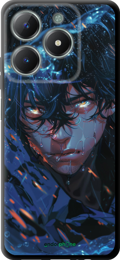 TPU чехол Satoru Gojou для Realme C61 - 6128b-3781 изображение 