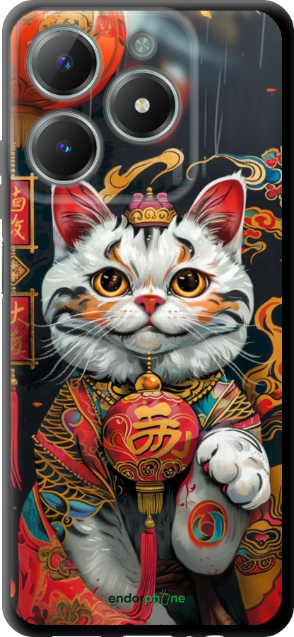 TPU чехол China Cat v2 для Realme C61 - 6135b-3781 изображение 