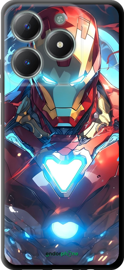TPU чехол Железный человек для Realme C61 - 6372b-3781 изображение 