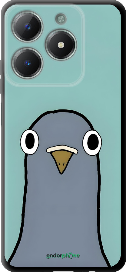 TPU чехол Голубь для Realme C61 - 6388b-3781 изображение 