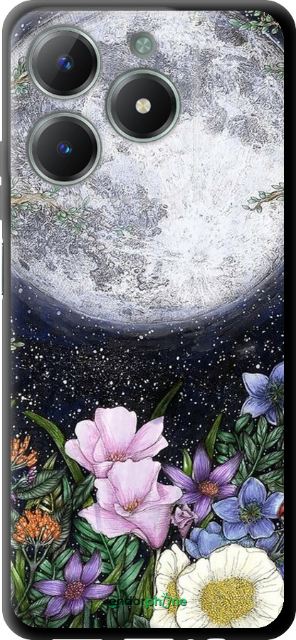 TPU чехол Північ у саду II для Realme C61 - 6424b-3781 изображение 