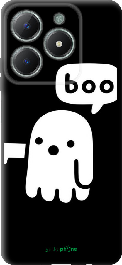 TPU чехол Призрак Неодобрения для Realme C61 - 6431b-3781 изображение 