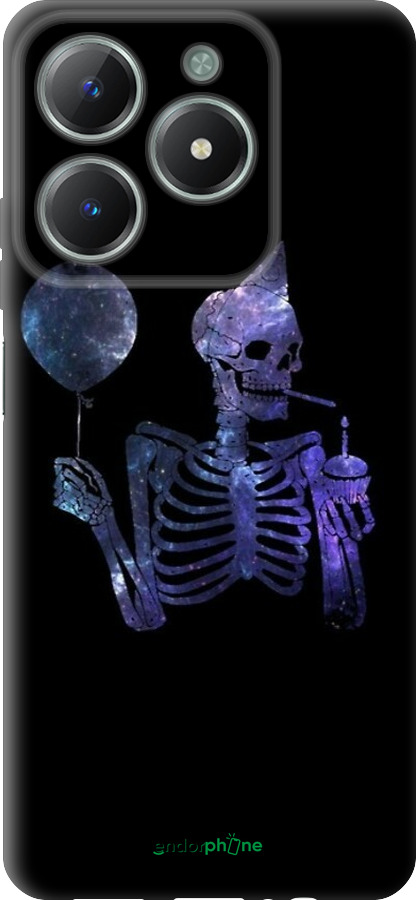TPU чехол Скелетное искусство для Realme C61 - 6536b-3781 изображение 