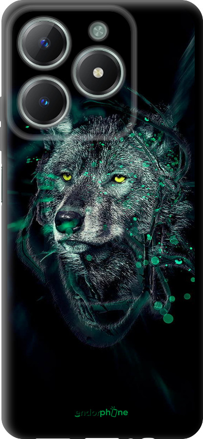 TPU чехол Wolf для Realme C61 - 6610b-3781 изображение 