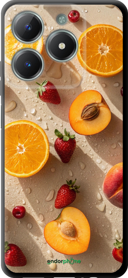 TPU чехол Фрукти 3 для Realme C61 - 6703b-3781 изображение 