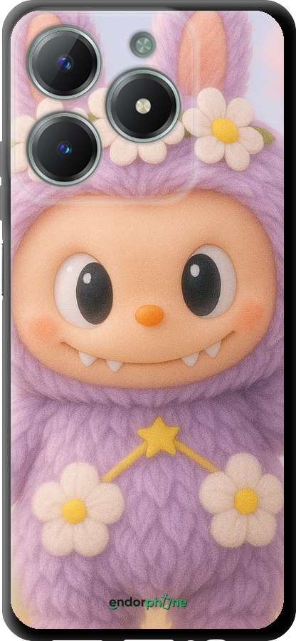 TPU чехол Лабубу 1 для Realme C61 - 6709b-3781 изображение 