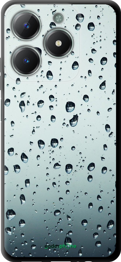 TPU чехол Стекло в каплях для Realme C61 - 848b-3781 изображение 