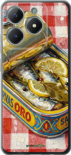 Силиконовый чехол Vintage Sardine Tin Phone для Realme C61 - 6772u-3781 изображение 