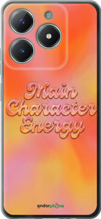 Силиконовый чехол Aura Gradient Main Character Energy Aesthetic Y2K для Realme C61 - 6783u-3781 изображение 