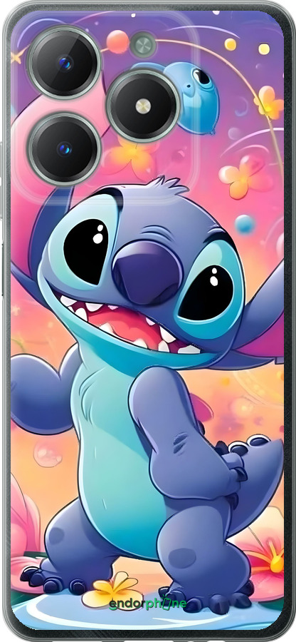 Силиконовый чехол Стич 2 для Realme C61 - 6371u-3781 изображение 