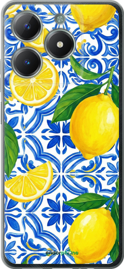 Силиконовый чехол Grocery Girl Italian Summer для Realme C61 - 6766u-3781 изображение 