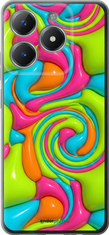 Силиконовый чехол Y2K Jelly Dream для Realme C61 - 6780u-3781 изображение 