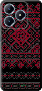 TPU чехол Вышиванка 52 для Realme C63 4G - 1763b-3745 изображение 