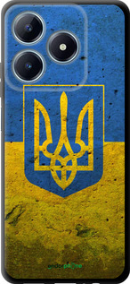 TPU чехол Флаг и герб Украины 2 для Realme C63 4G - 378b-3745 изображение 
