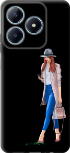 TPU чехол Девушка 1 для Realme C63 4G - 4751b-3745 изображение 