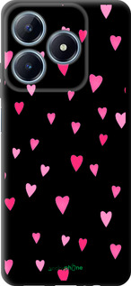 TPU чехол Сердечки 2 для Realme C63 4G - 4763b-3745 изображение 