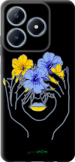 TPU чехол Девушка v4 для Realme C63 4G - 5276b-3745 изображение 