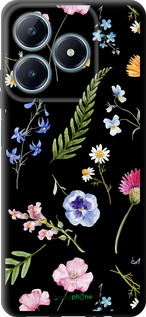 TPU чехол Цветочный фон v2 для Realme C63 4G - 5472b-3745 изображение 