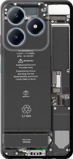 TPU чехол Детали смартфона для Realme C63 4G - 5487b-3745 изображение 