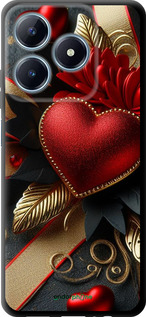 TPU чехол Сердечки v2 для Realme C63 4G - 5832b-3745 изображение 