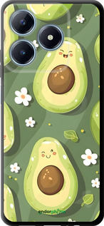 TPU чехол Авокадо для Realme C63 4G - 6380b-3745 изображение 