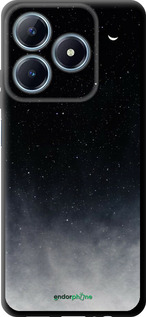 TPU чехол Сині хмари, Синій місяць для Realme C63 4G - 6396b-3745 изображение 