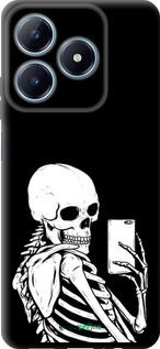 TPU чехол Скелет робить Selfie для Realme C63 4G - 6535b-3745 изображение 