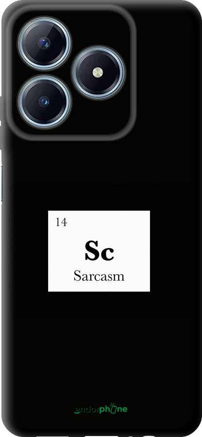 TPU чехол Сарказм для Realme C63 4G - 4501b-3745 изображение 