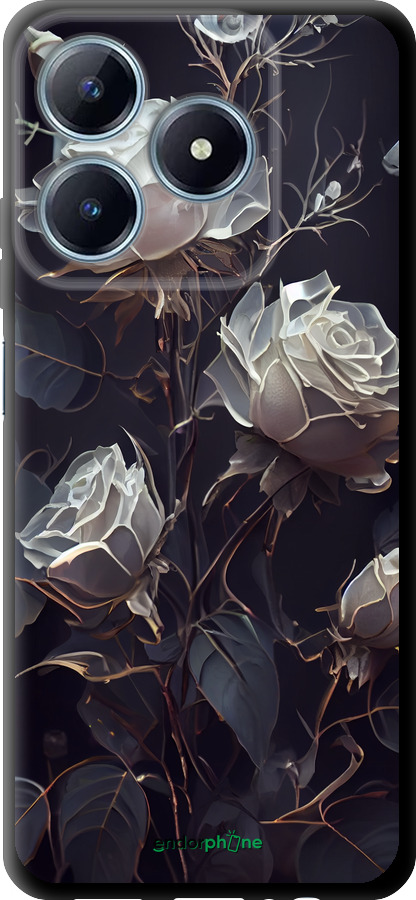 TPU чехол Розы 2 для Realme C63 4G - 5550b-3745 изображение 