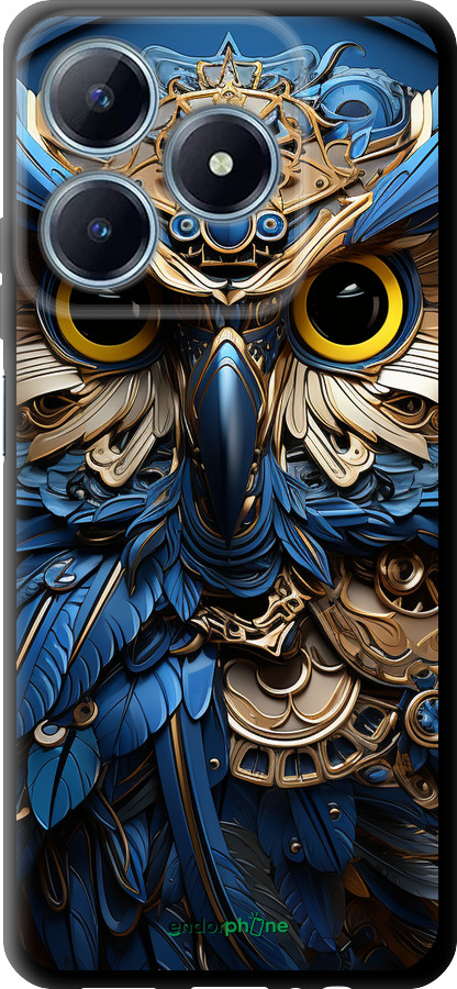 TPU чехол Сова v2 для Realme C63 4G - 5649b-3745 изображение 