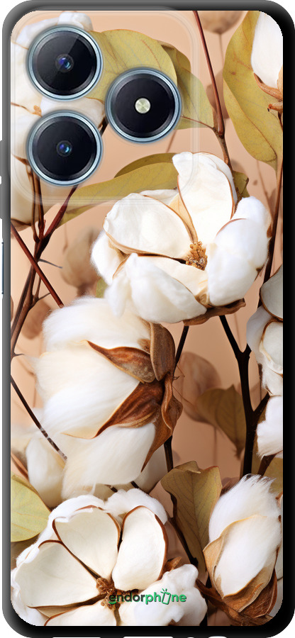 TPU чехол Хлопок для Realme C63 4G - 5665b-3745 изображение 