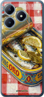 Силиконовый чехол Vintage Sardine Tin Phone для Realme C63 4G - 6772u-3745 изображение 