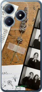 Силиконовый чехол Aesthetic Scrapbook Collage для Realme C63 4G - 6773u-3745 изображение 