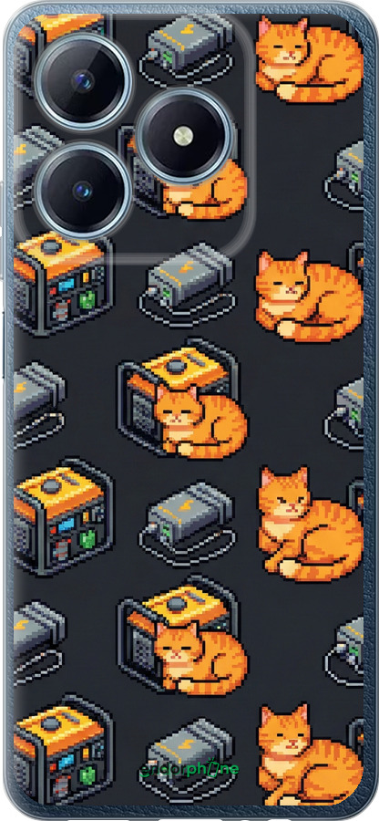 Силиконовый чехол Autonomous Zone для Realme C63 4G - 6771u-3745 изображение 