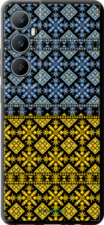 TPU чехол Жовто-блакитна вишиванка для Realme C65 4G - 1169b-3719 изображение 