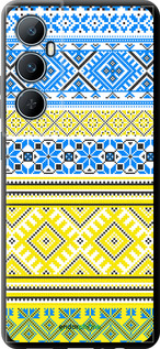TPU чехол Вышиванка 40 для Realme C65 4G - 1174b-3719 изображение 