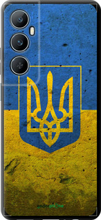 TPU чехол Флаг и герб Украины 2 для Realme C65 4G - 378b-3719 изображение 