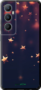 TPU чехол Падающие звезды для Realme C65 4G - 3974b-3719 изображение 