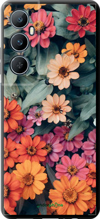 TPU чехол Beauty flowers для Realme C65 4G - 4050b-3719 изображение 