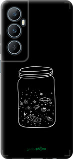 TPU чехол Космос в банке для Realme C65 4G - 4297b-3719 изображение 