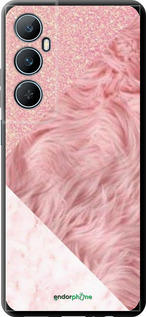 TPU чехол Рожеві текстури для Realme C65 4G - 4343b-3719 изображение 