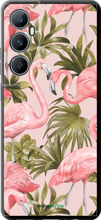 TPU чехол фламинго 2 для Realme C65 4G - 4360b-3719 изображение 