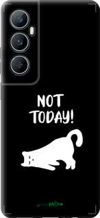 TPU чехол Уставший кот для Realme C65 4G - 4535b-3719 изображение 