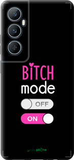 TPU чехол Bitch mode для Realme C65 4G - 4548b-3719 изображение 
