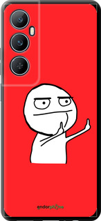 TPU чехол Мем для Realme C65 4G - 4578b-3719 изображение 
