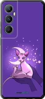 TPU чехол Кот2 для Realme C65 4G - 4676b-3719 изображение 