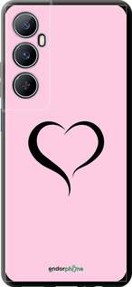 TPU чехол Серце 1 для Realme C65 4G - 4730b-3719 изображение 